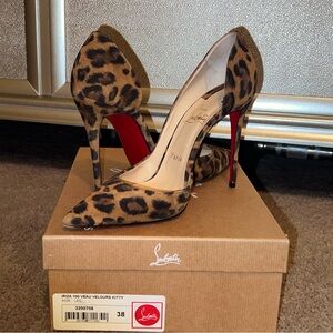 Christian Louboutin Iriza Velours Kitty